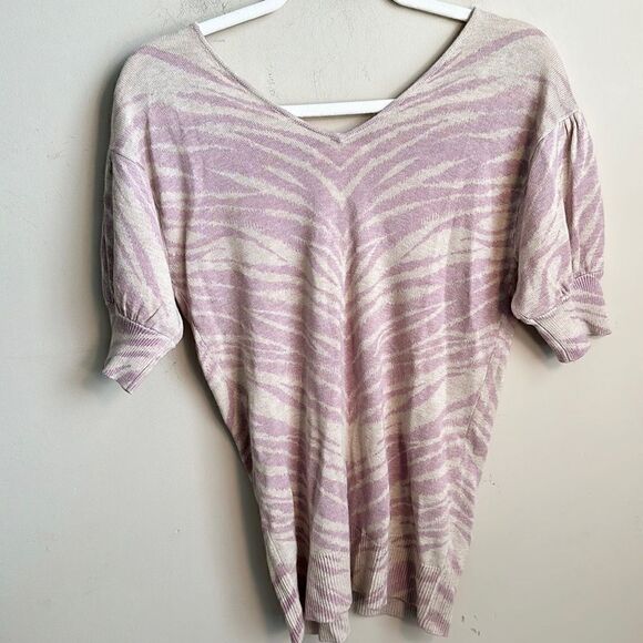 Rebecca Taylor Double V-neck Lightweight Sweater XS - Picture 4 of 5